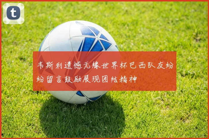 韦斯利遗憾无缘世界杯巴西队友纷纷留言鼓励展现团结精神